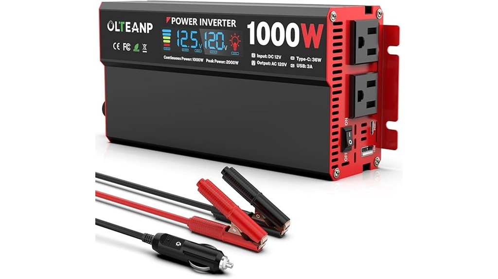 high wattage car power inverter