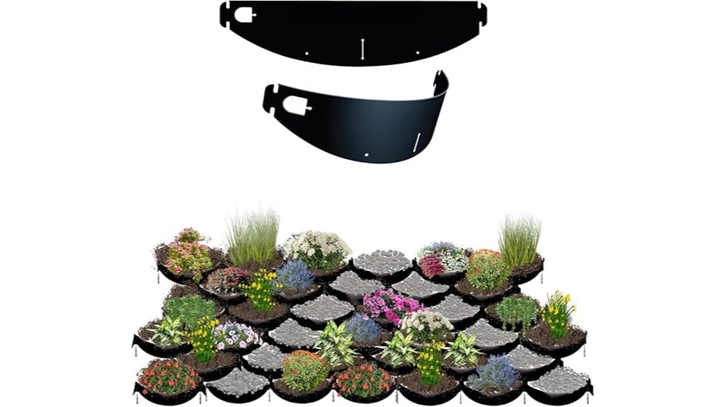 hillside erosion control planter system