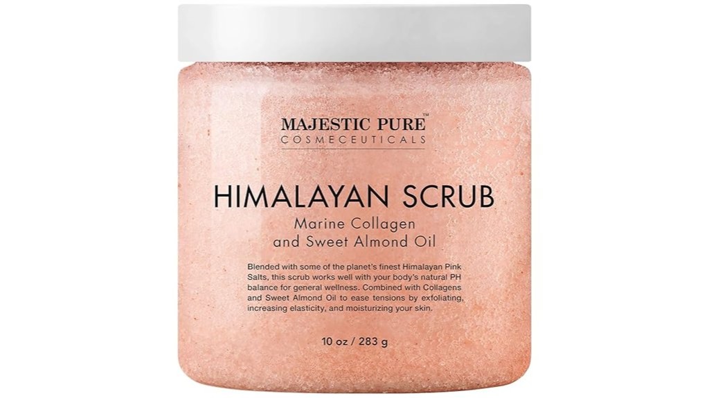 himalayan pink salt body scrub