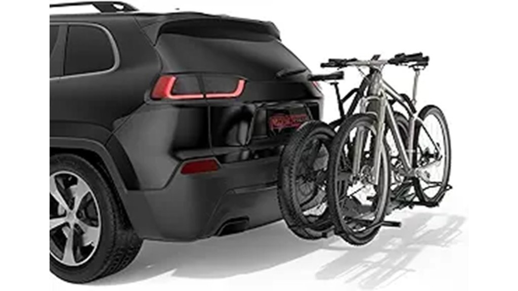 holds five bicycles for vehicles