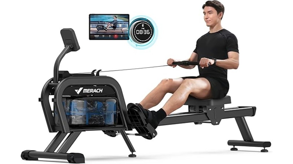 home magnetic rowing machine