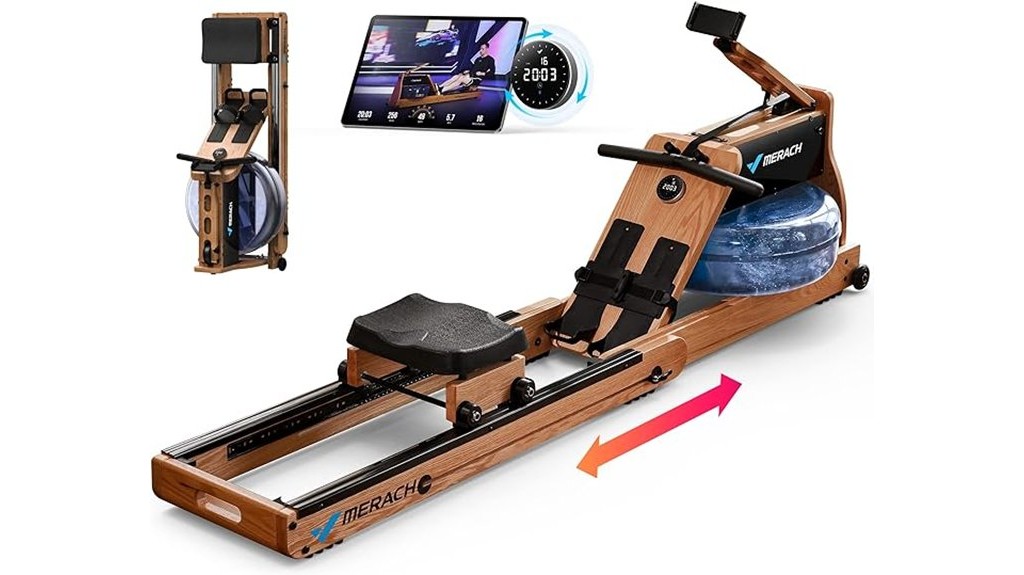 home rowing machine 400lbs capacity
