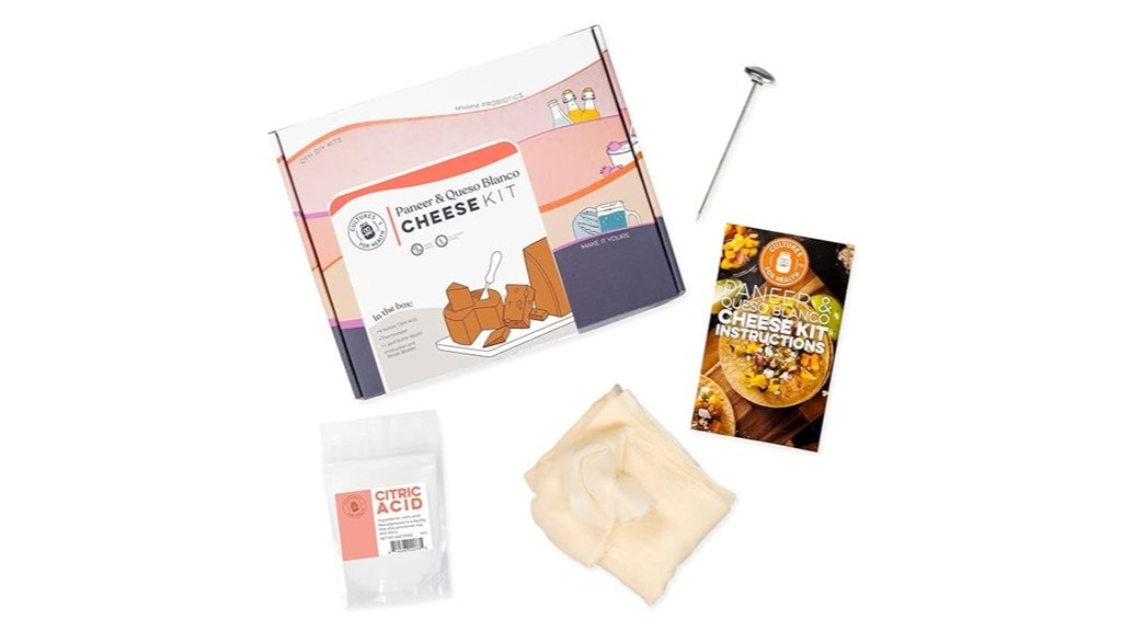 homemade artisan cheese making kit