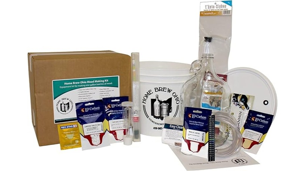 homemade ohio mead brewing kit
