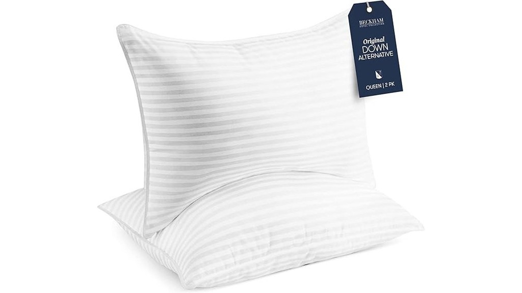 hotel bed pillows set