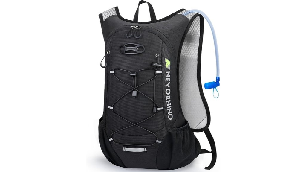 hydration backpack with 2l bladder