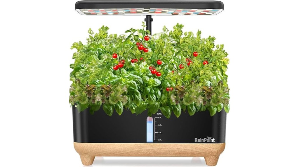 hydroponic indoor gardening system
