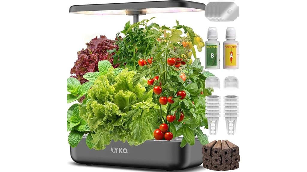 hydroponic plant growing system