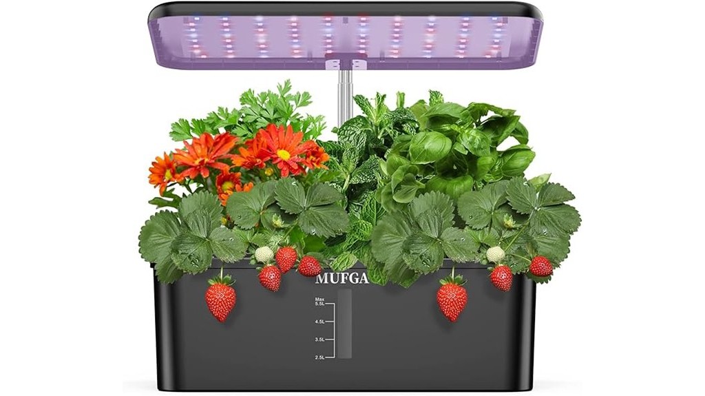 hydroponics indoor led grow system