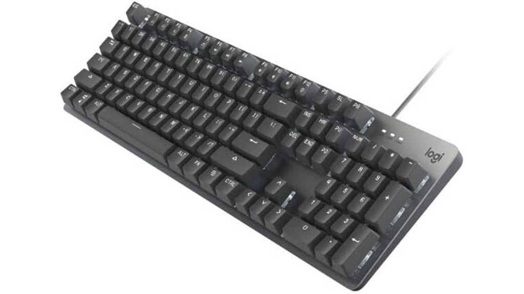 illuminated mechanical keyboard with logitech