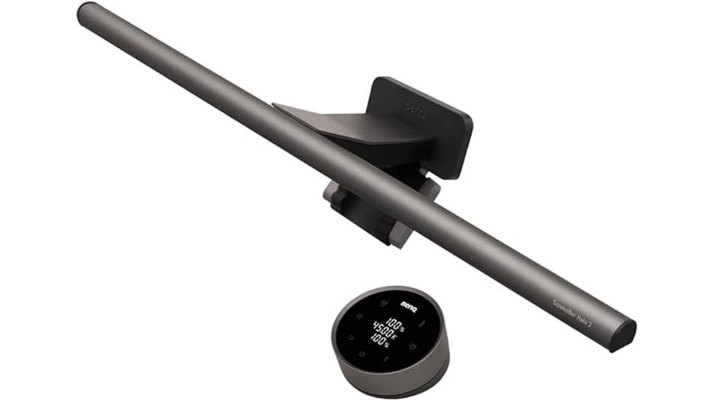illuminating versatile compact desk mounted