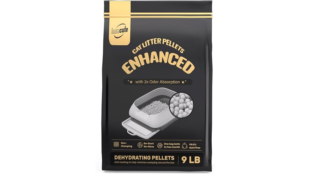 improved cat litter pellets
