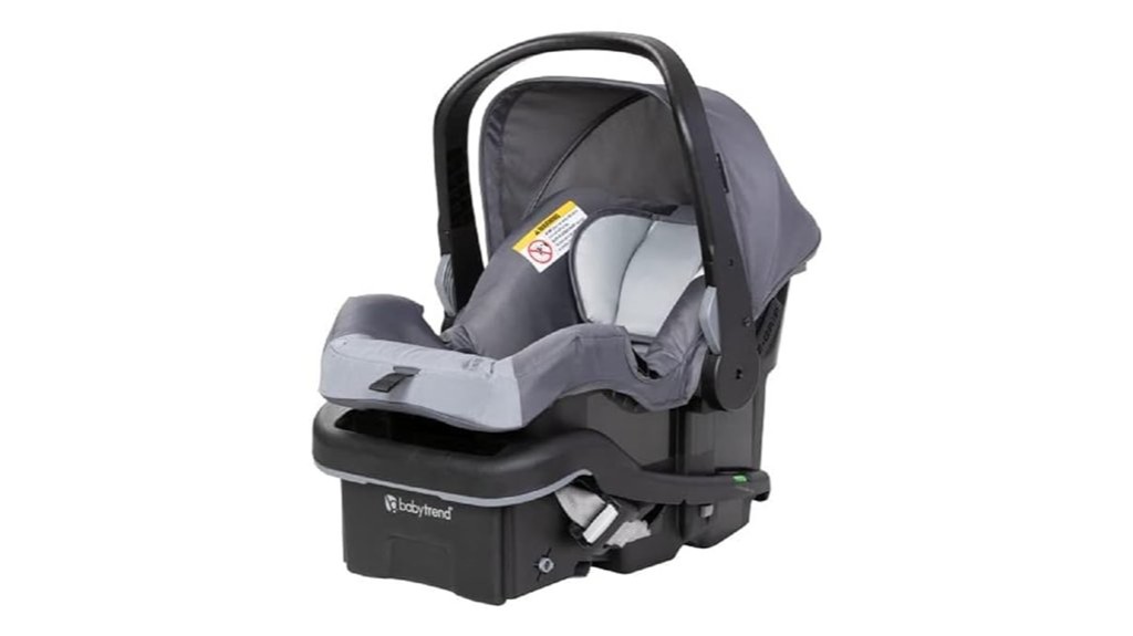 infant car seat ultra grey