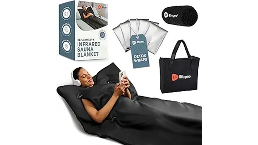 infrared sauna blanket for rejuvenation
