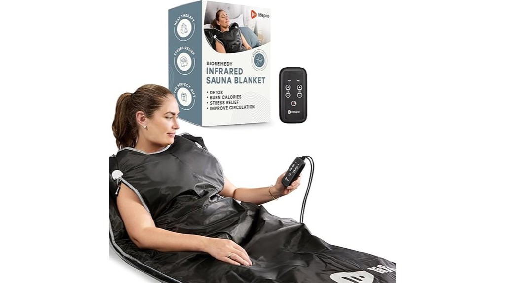 infrared sauna blanket for relaxation