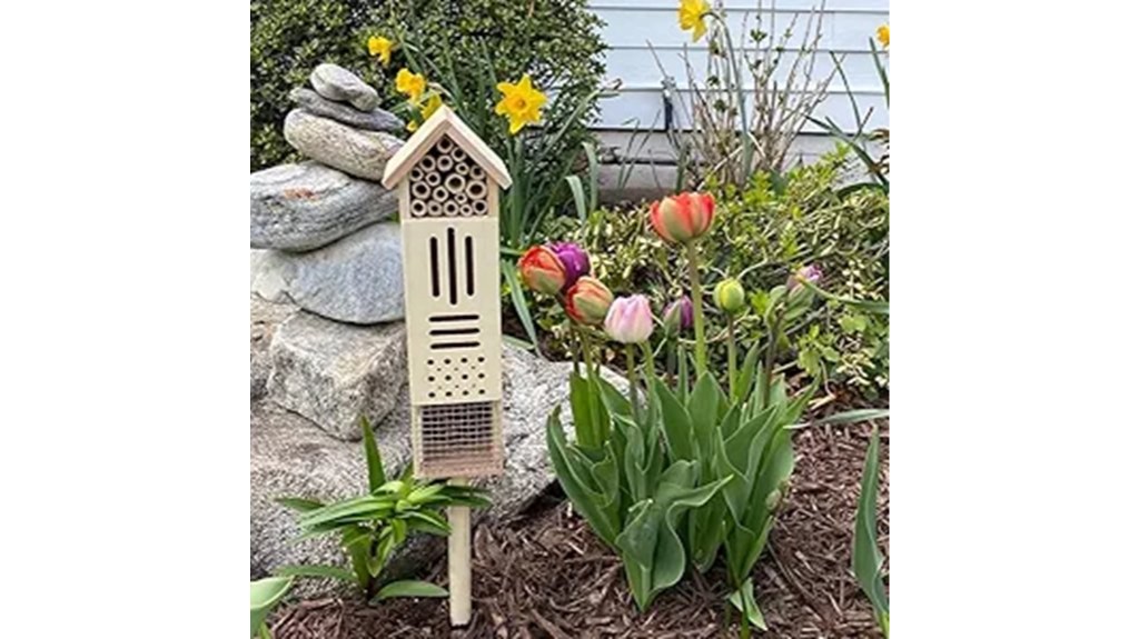 insect friendly biodiversity habitat for gardens