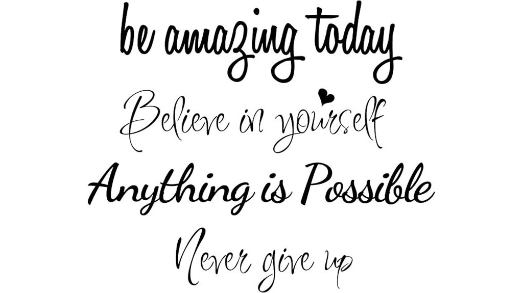 inspirational wall decals for motivation