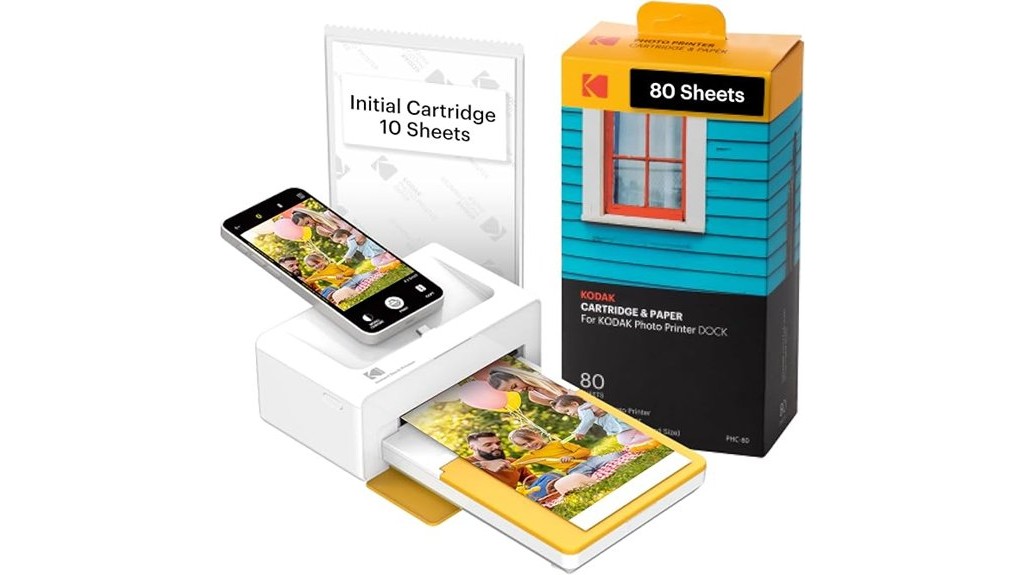 instant 4x6 photo printer bundle