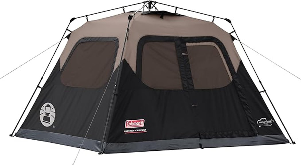 instant pop up camping tent