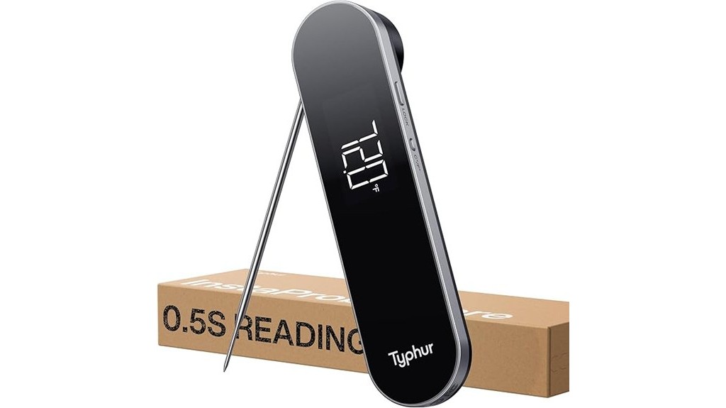 instant read meat temperature measurement device