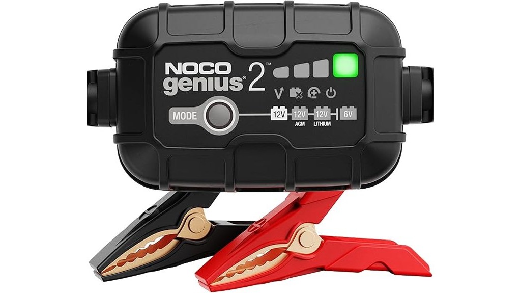intelligent 6v 12v battery charger