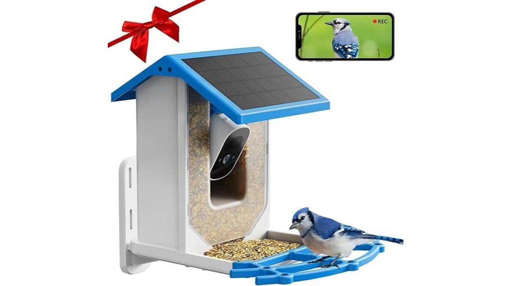 intelligent bird feeder with camera
