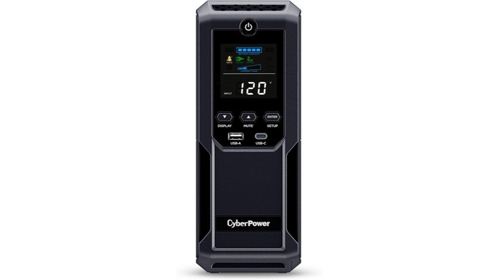 intelligent lcd ups system capacity
