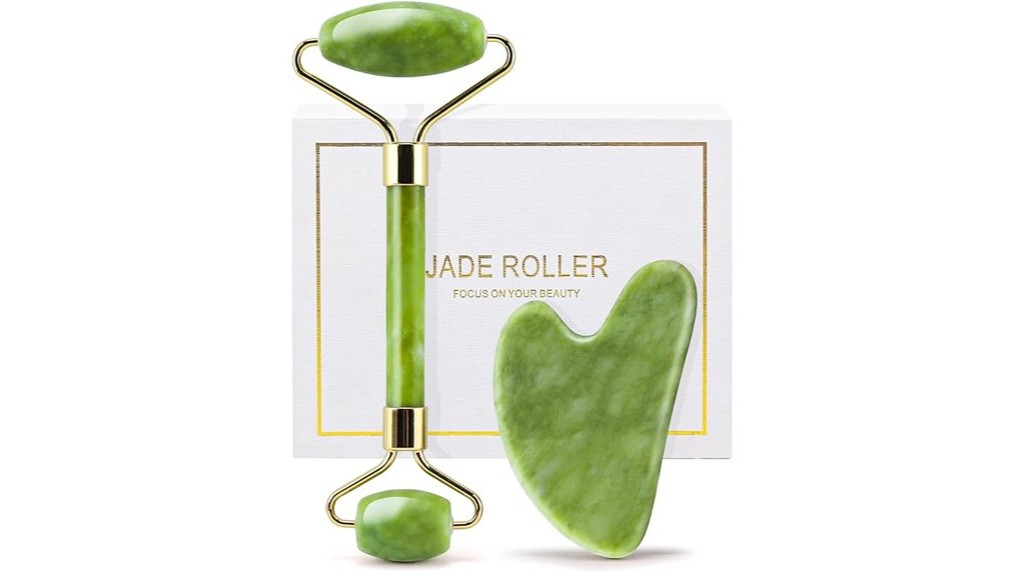 jade facial massage tools