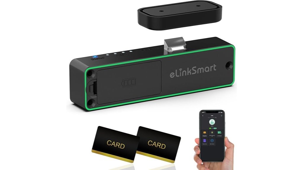 keyless digital bluetooth enabled smart cabinet lock