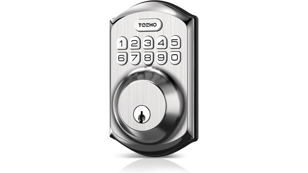 keyless electronic door lock system