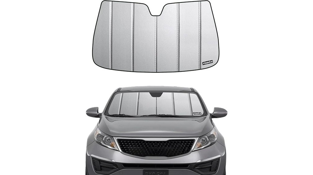 kia sportage 2011 2016 windshield sun shade