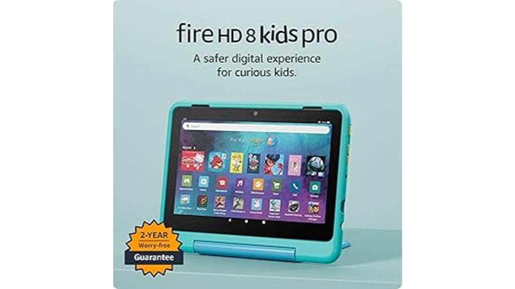 kids pro tablet hello teal