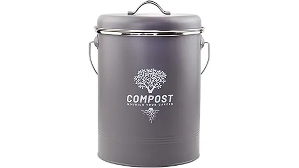 kitchen compost bin with filter