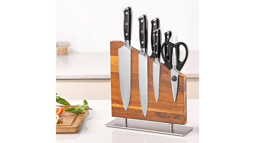 knives free magnetic knife storage solution