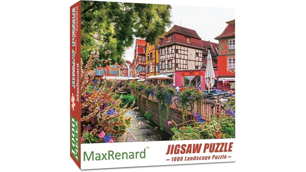 landscape puzzle of colmar town