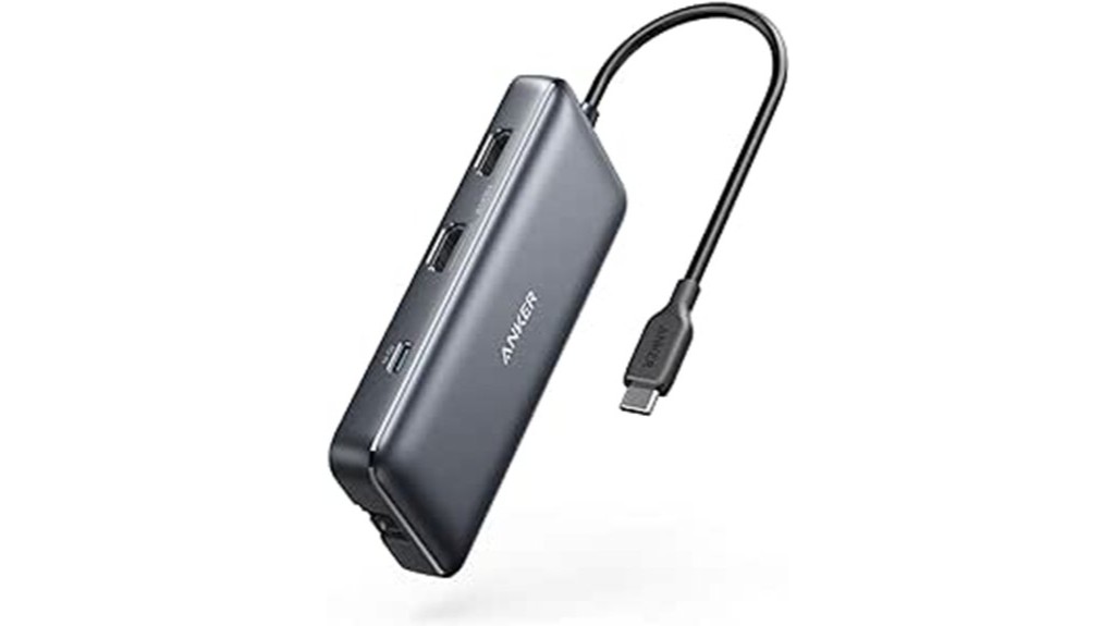 laptop docking station dual monitor