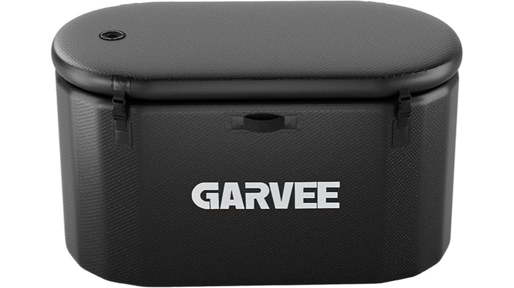 large athlete s ice bath tub