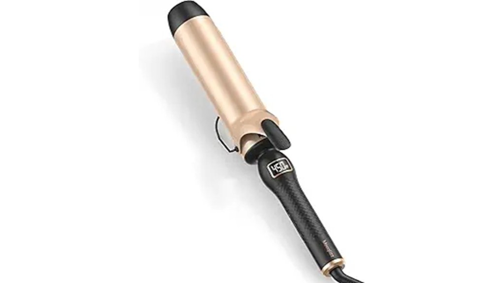 large barrel curling wand