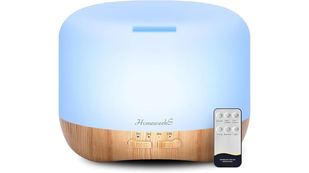 large capacity essential oil diffuser