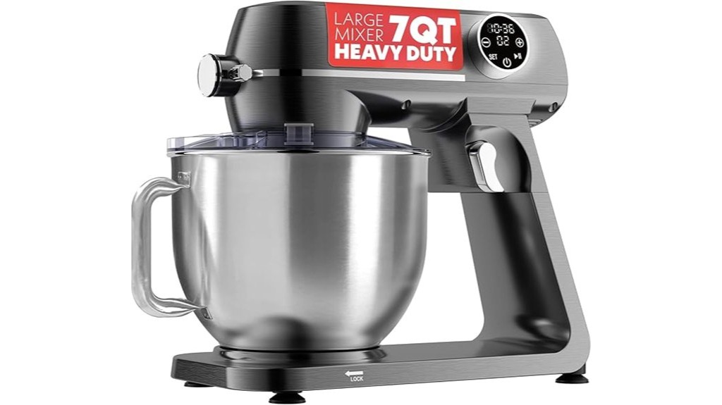 large capacity stand mixer