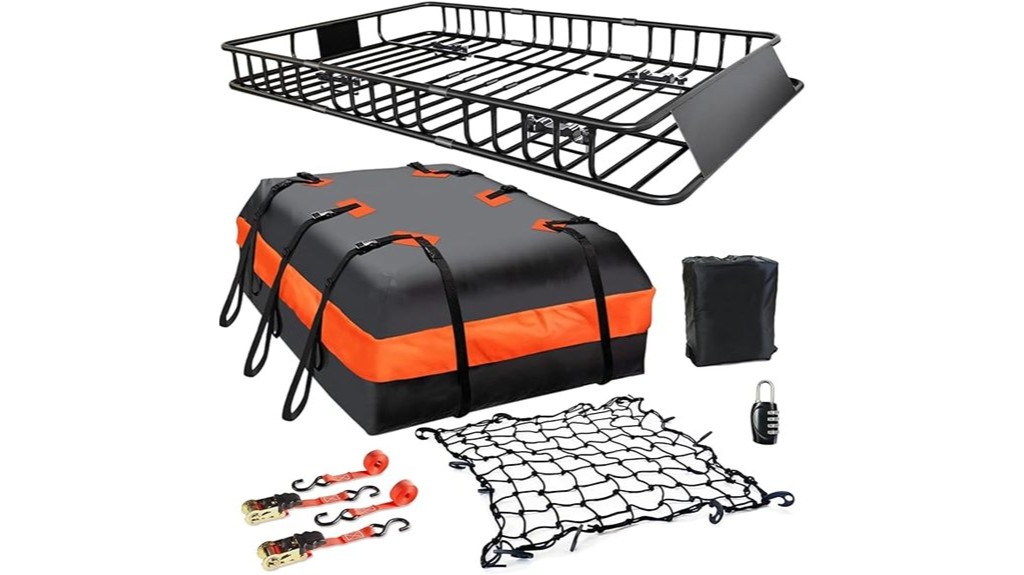 large cargo roof basket