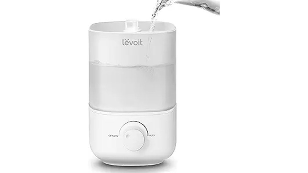large room humidifier with 2 5l tank