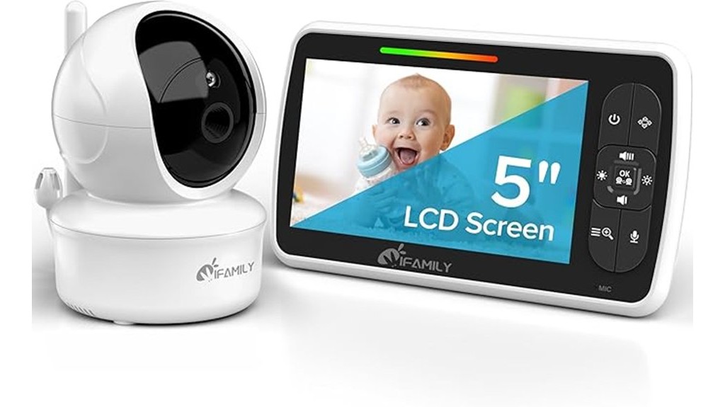 large screen baby monitor