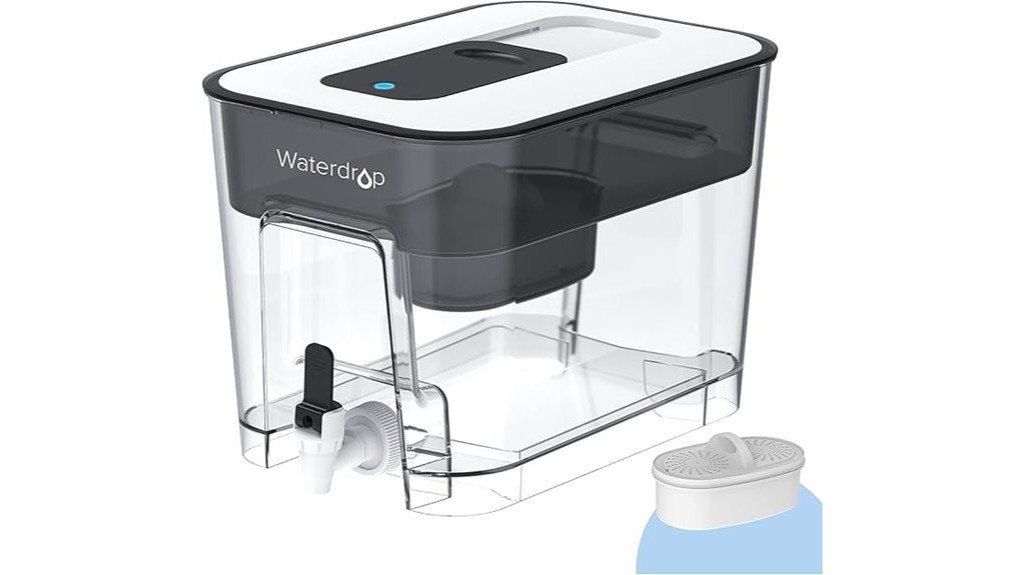 large water filter dispenser