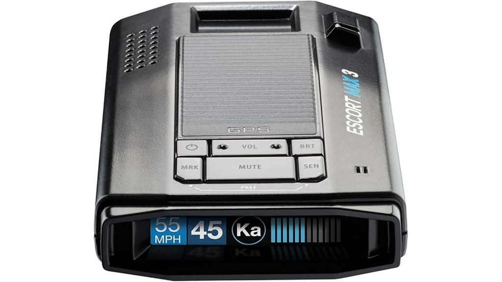 laser guided radar detector for automobiles
