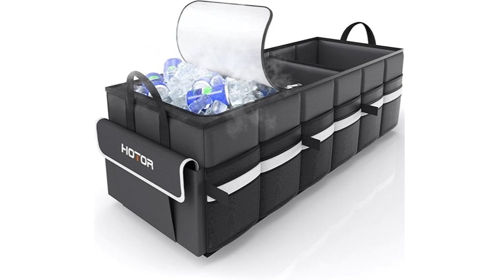 leak proof car cooler trunk organizer