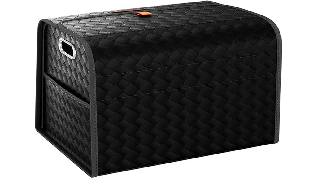 leather organizer for large vehicles