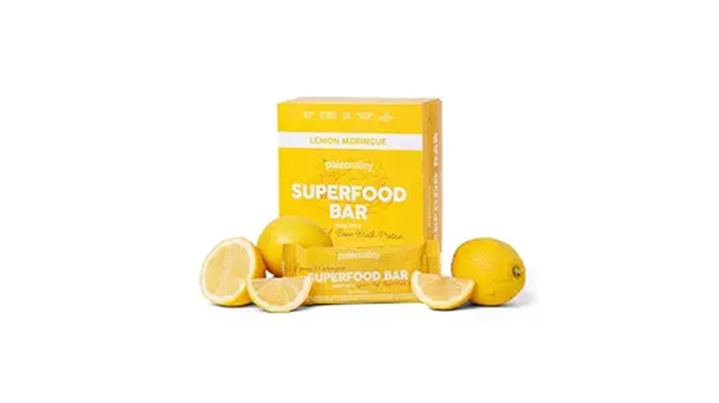 lemony superfood nutrition bars