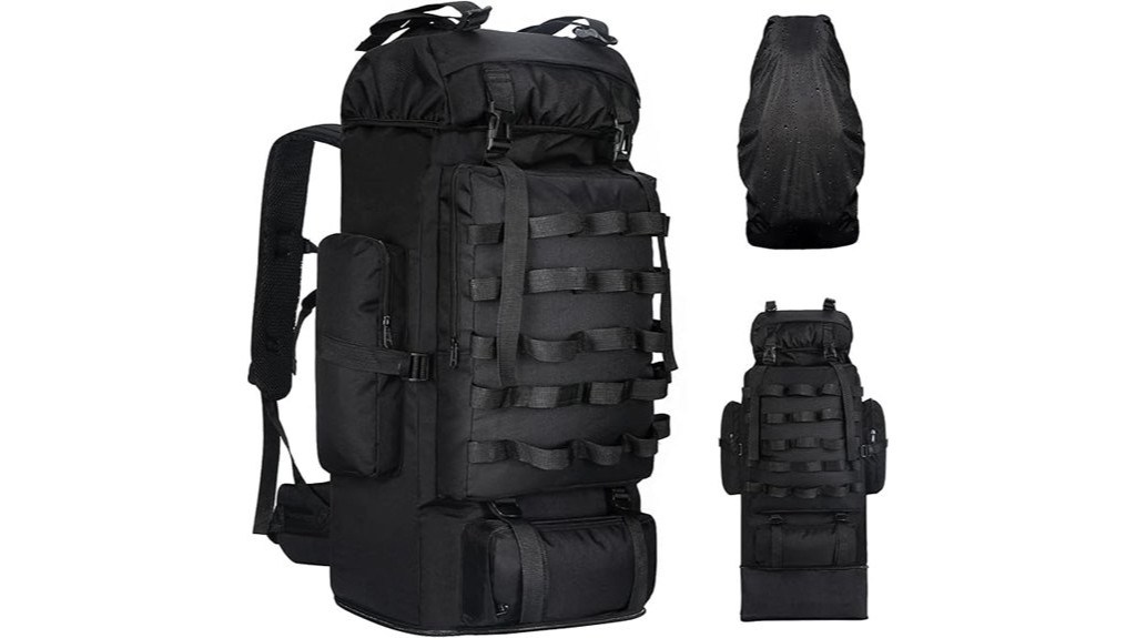lightweight backpack with rain protection