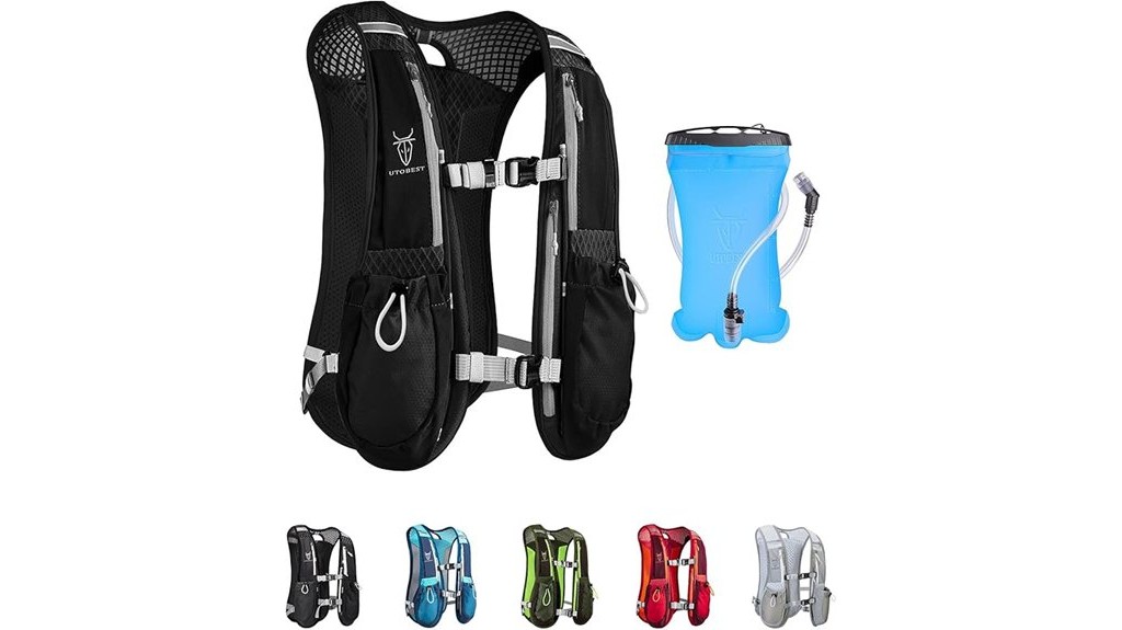 lightweight breathable sweatproof running hydration